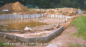 Pondmidconstruction