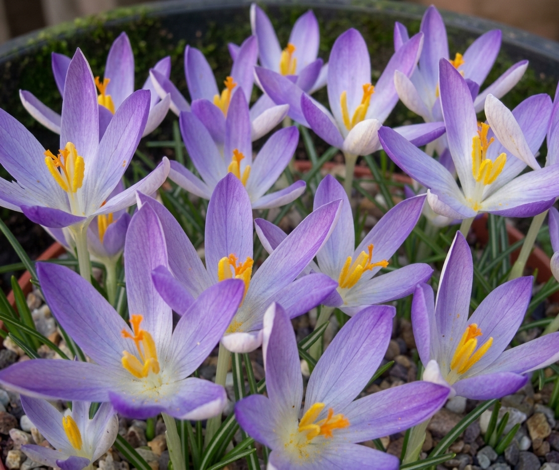 Crocus tommasinianus 'Lilac Beauty' 