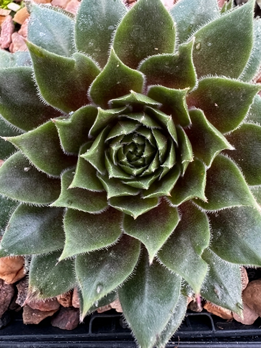 Sempervivum 'Heigham Red'