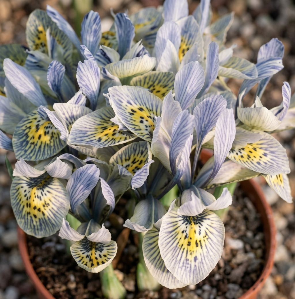 Iris histrioides 'Katharine Hodgkin' 