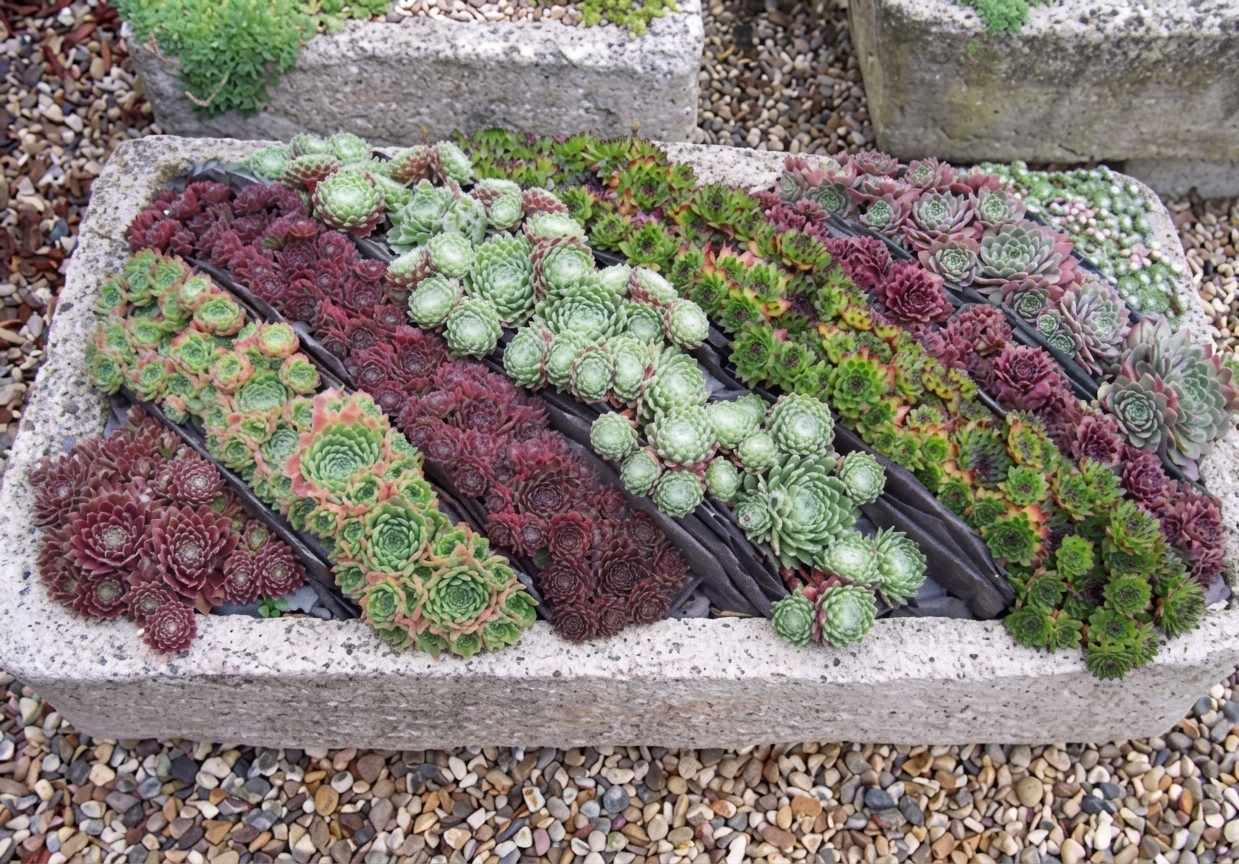 10 Sempervivum Selection